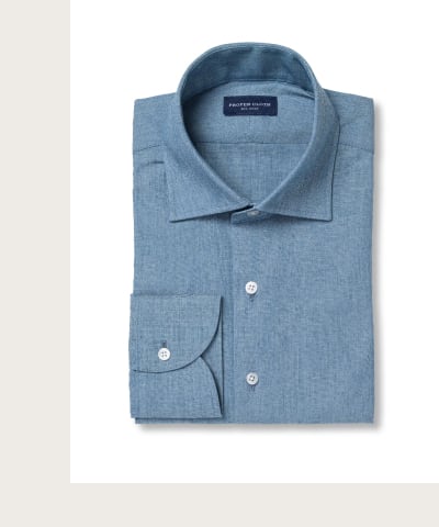 Blue Indigo Chambray